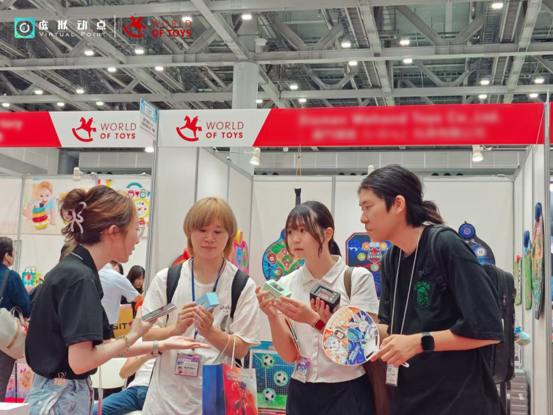 海外首展 | 星空(中国)·虚拟动点AI玩具亮相2025东京国际玩具展